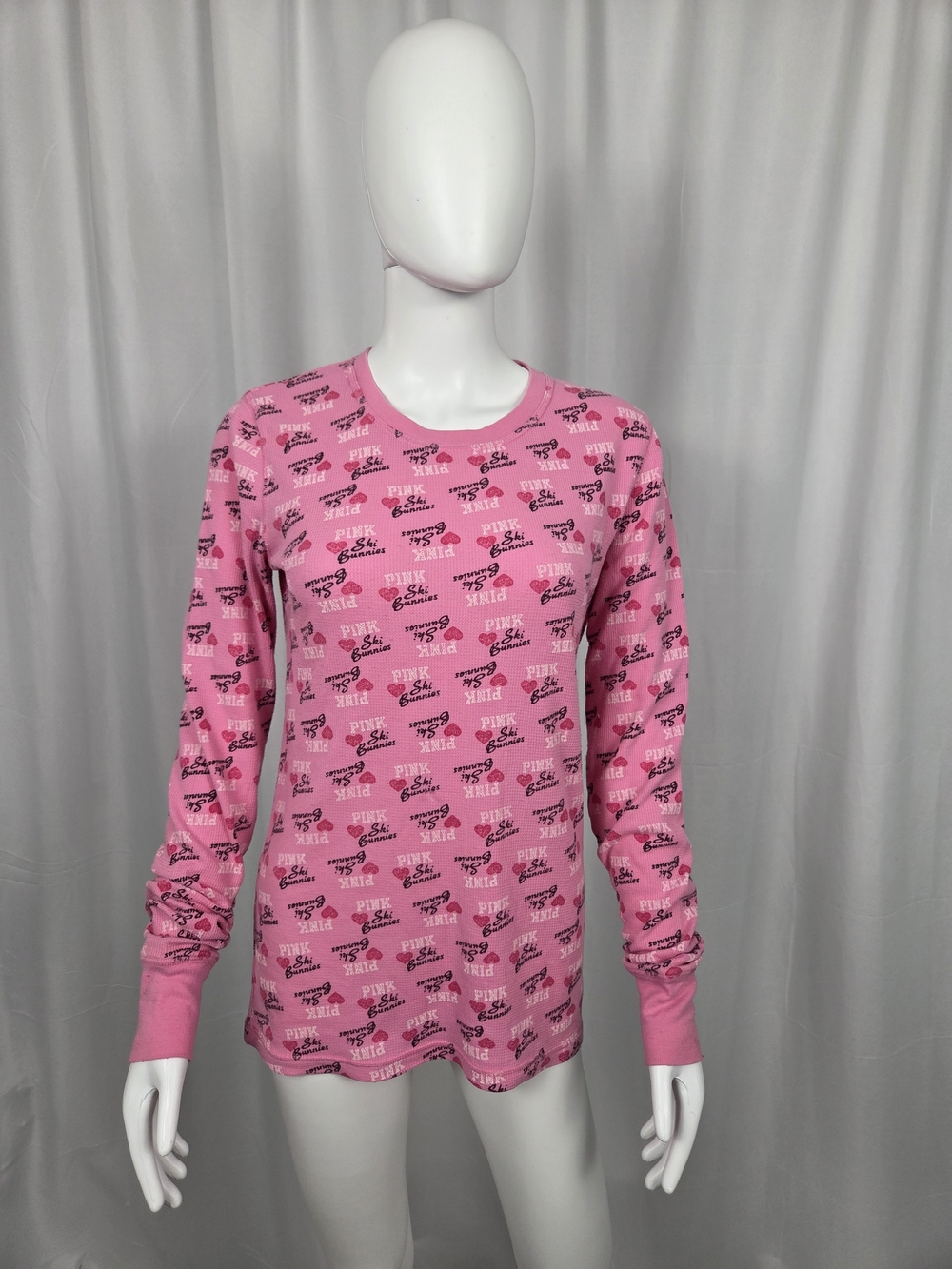 PINK Victoria's Secret Pink Logo Long Sleeve Tee